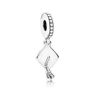 Pandora Silver Graduation Cap Charm